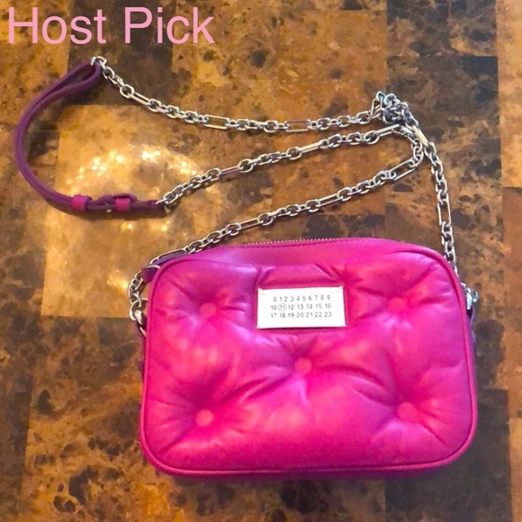 Maison Martin Margiela Handbags - 🛍HP🥂 Maison Martin Margiela pink Glam bag Small